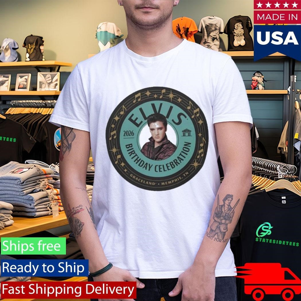 Elvis Presley 91St Birthday T-Shirt