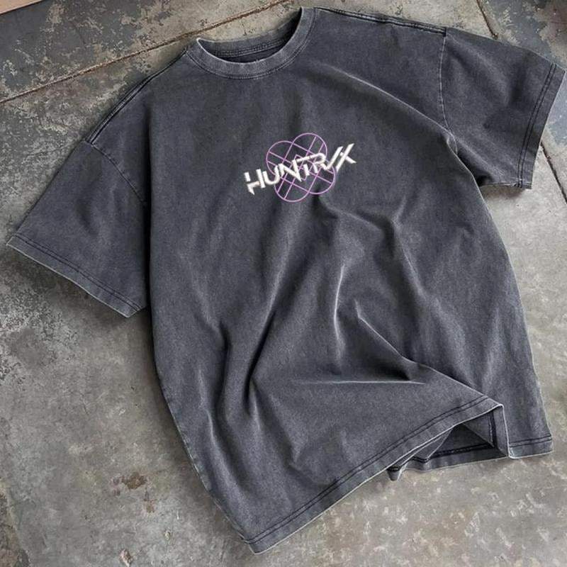 Embroidered Kpop Hunters Washed Tee, Rumi Mira Zoey Pullover, Gift For Woman, Jinu Shirt, anime k-pop Wash Shirt Hoodie,...