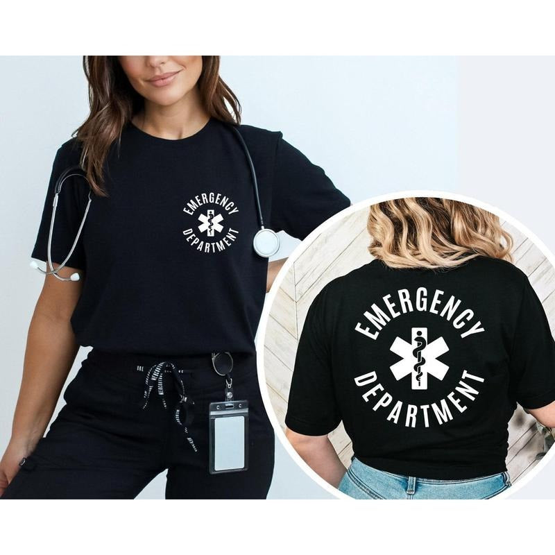 Emergency Department Nurse Shirt, ER Nurse Shirt, Emergency Medicine Nurse, Emergency Nurse Gift, Emergency Room Shirt,...