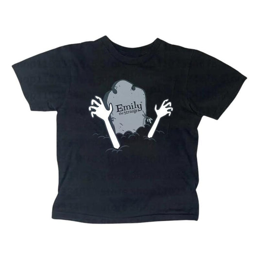 Emily Strange Funny Baby Tee - Gothic Emo Girl Top, Short Sleeve, Casual Cotton T-Shirt, Summer Women's Fitted Tee - Womenswear, Tshirt