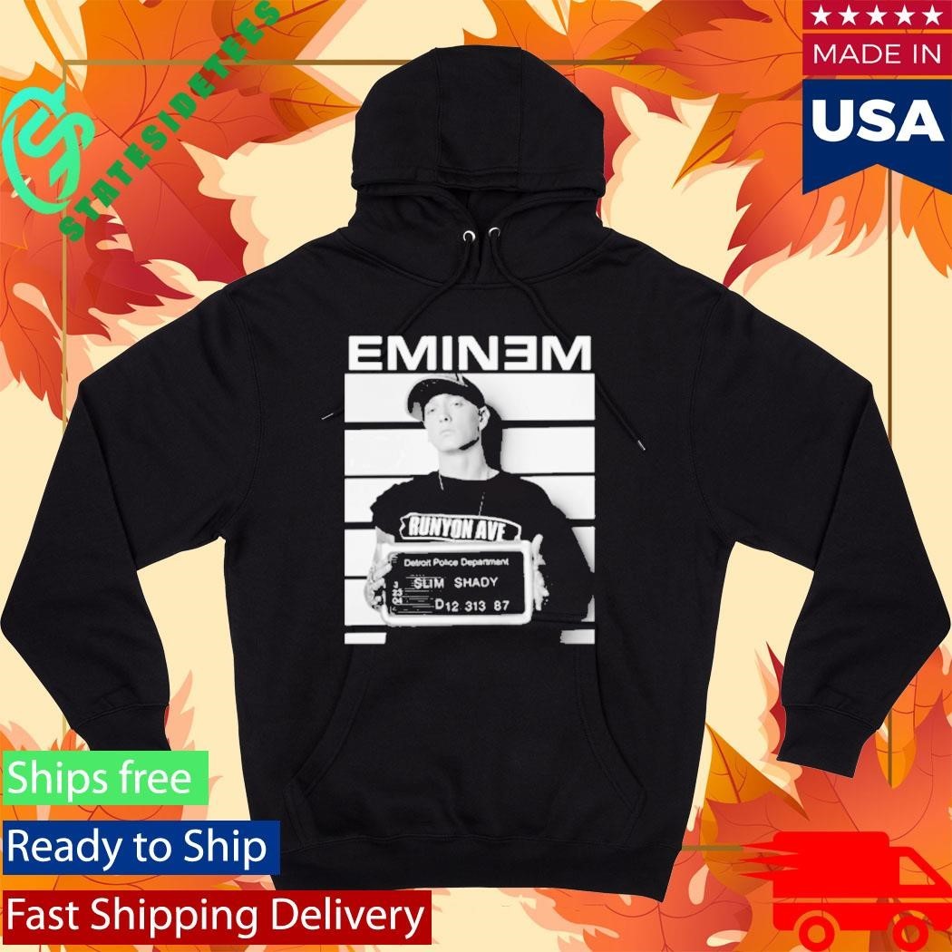 Eminem Anger Slim Shady Mugshot Shirt