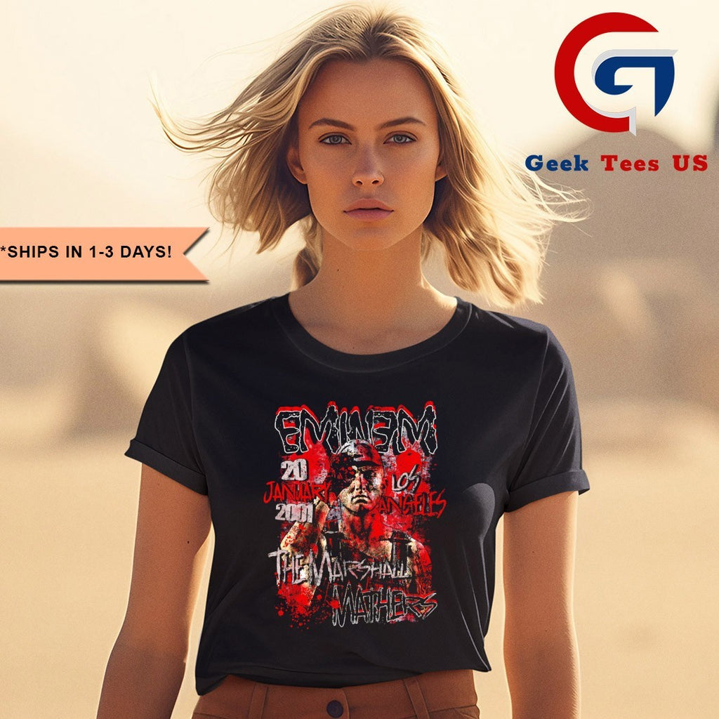 Eminem Marshall Mathers Los Angeles shirt