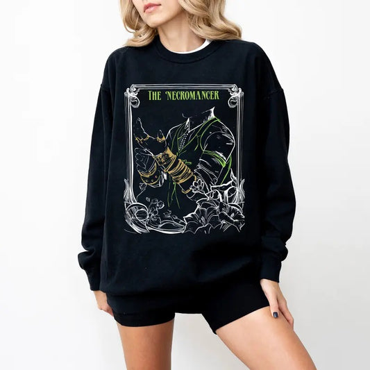 Emmrich Volkarin the Necromancer Sweatshirt, Dragon Age Veilguard Tee, Fantasy Tee, Gaming Apparel, Dragon Age Veilguard