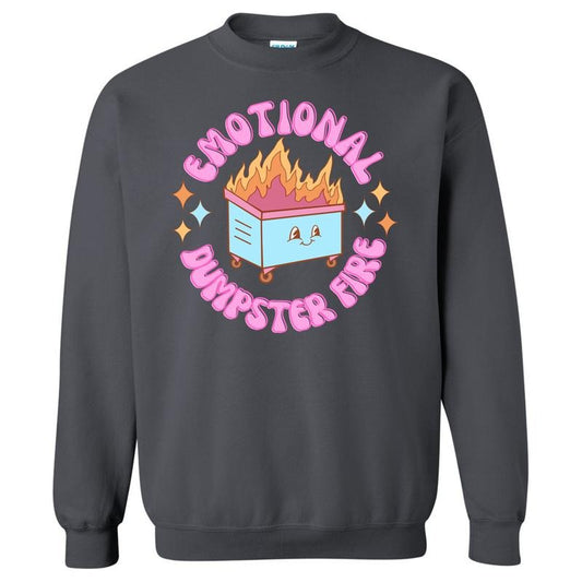 Emotional Dumpster Fire Sweatshirt 'NLB'