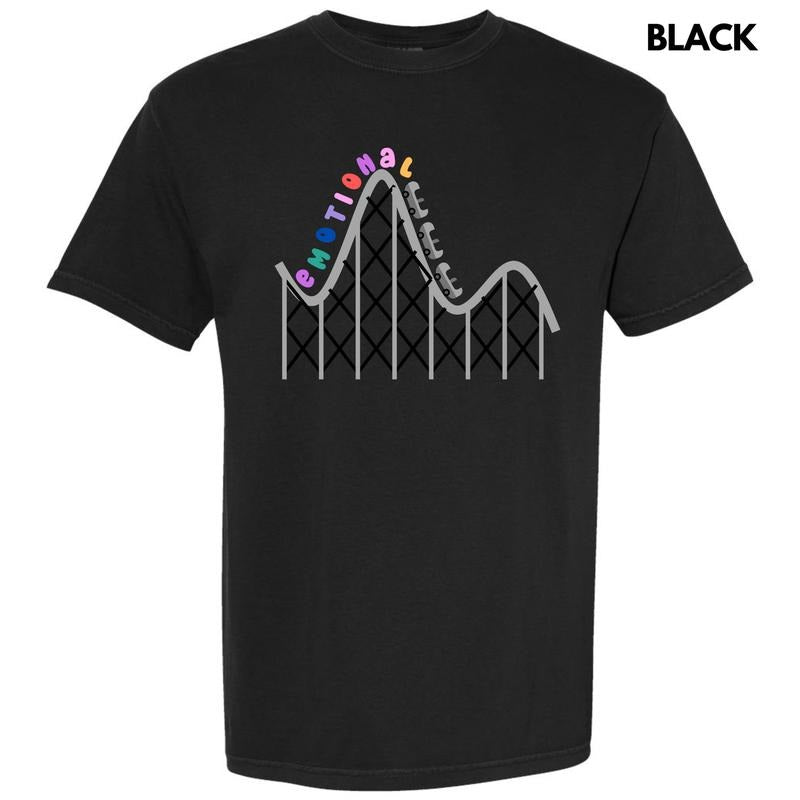 Emotional Rollercoaster Comfort Colors T-Shirt 'NLB'