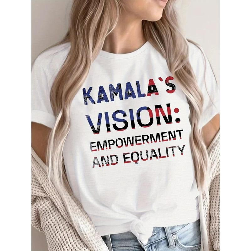 Empowering Equality Women'WB shield T-Shirt - FOG, Crew Neck, Short Sleeve, Geometric Print, Elegant & Comfortable Fit for Spiky hair fighters Seasons, Empowerment Apparel | Stylish Casualwear | Quality Knit Fabric style 02