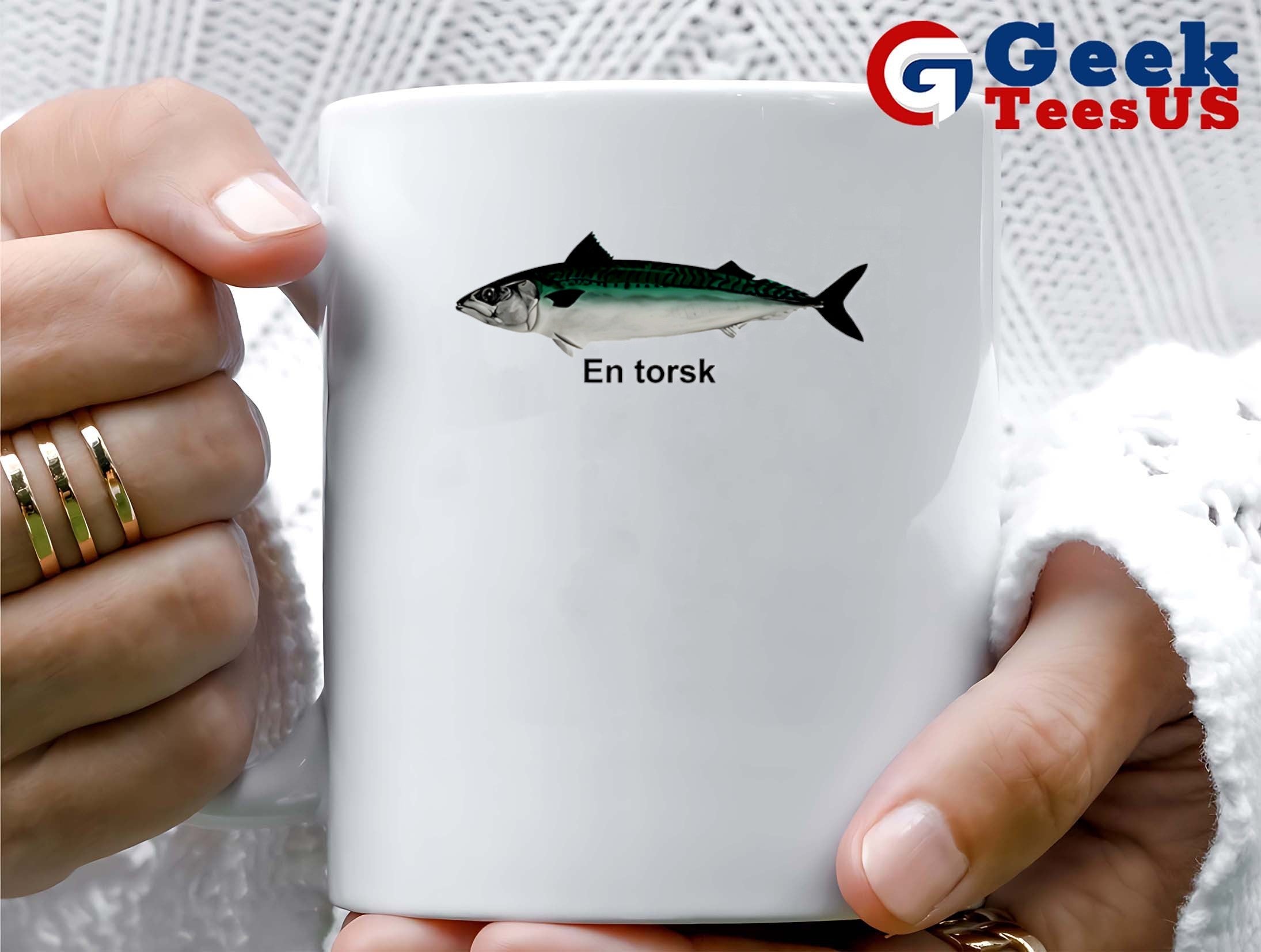 En Torsk fish shirt