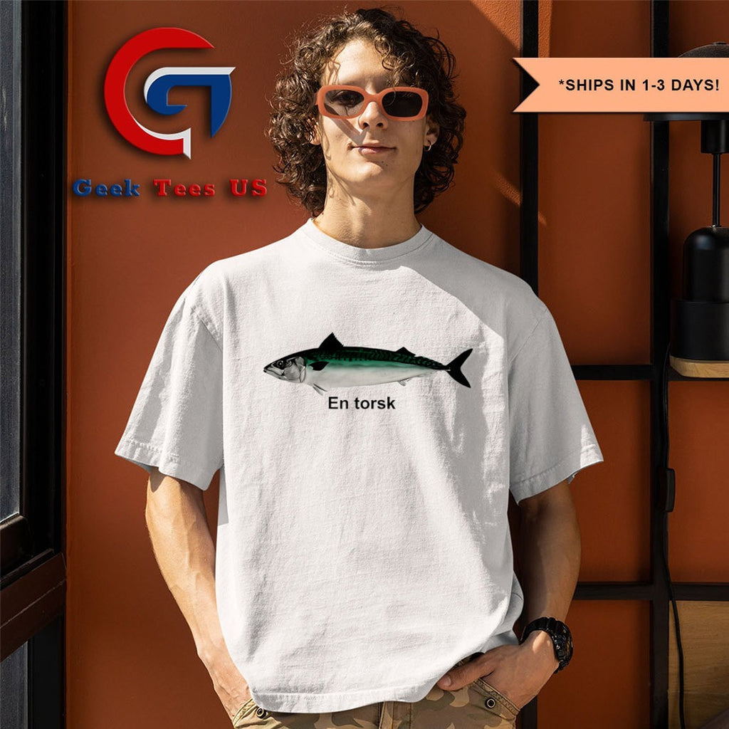 En Torsk fish shirt