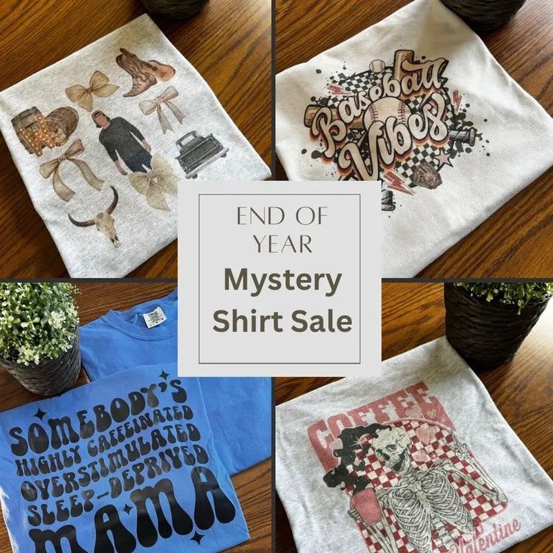 End Of Year Sale Women's Cotton T-shirt Shirt Grab Bags - Comfort Hoodie, Sweatshirt | DripVista.com