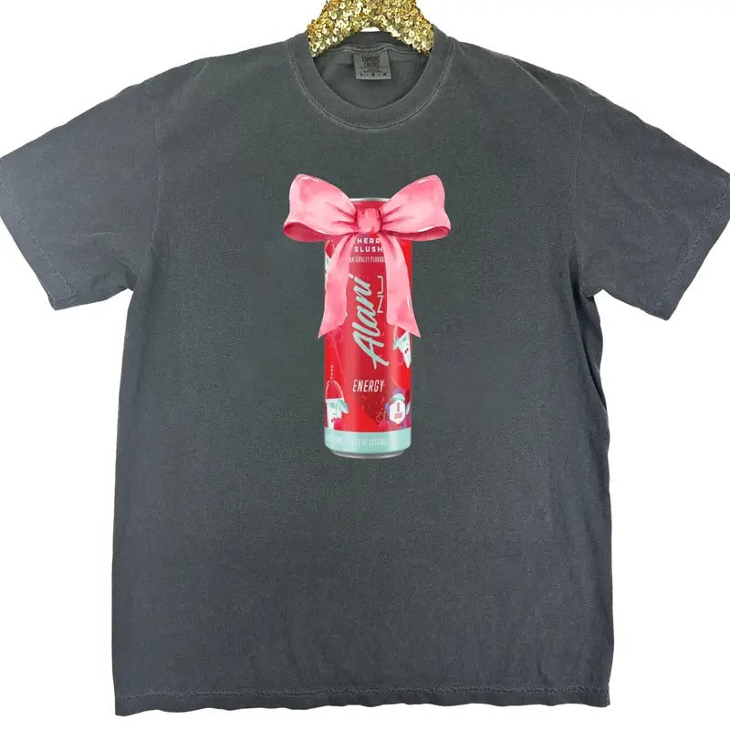 Energy Can Coquette Comfort Colors T-Shirt 'NLB' Hoodie, Sweatshirt | DripVista.com
