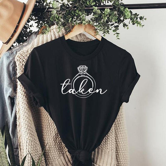 Engagement Gift For Girlfriend Newlywed Fianc Tee Bride To Be Future Mrs Taken Shirt Fiancee Shirt Newly Engaged Gift For Her