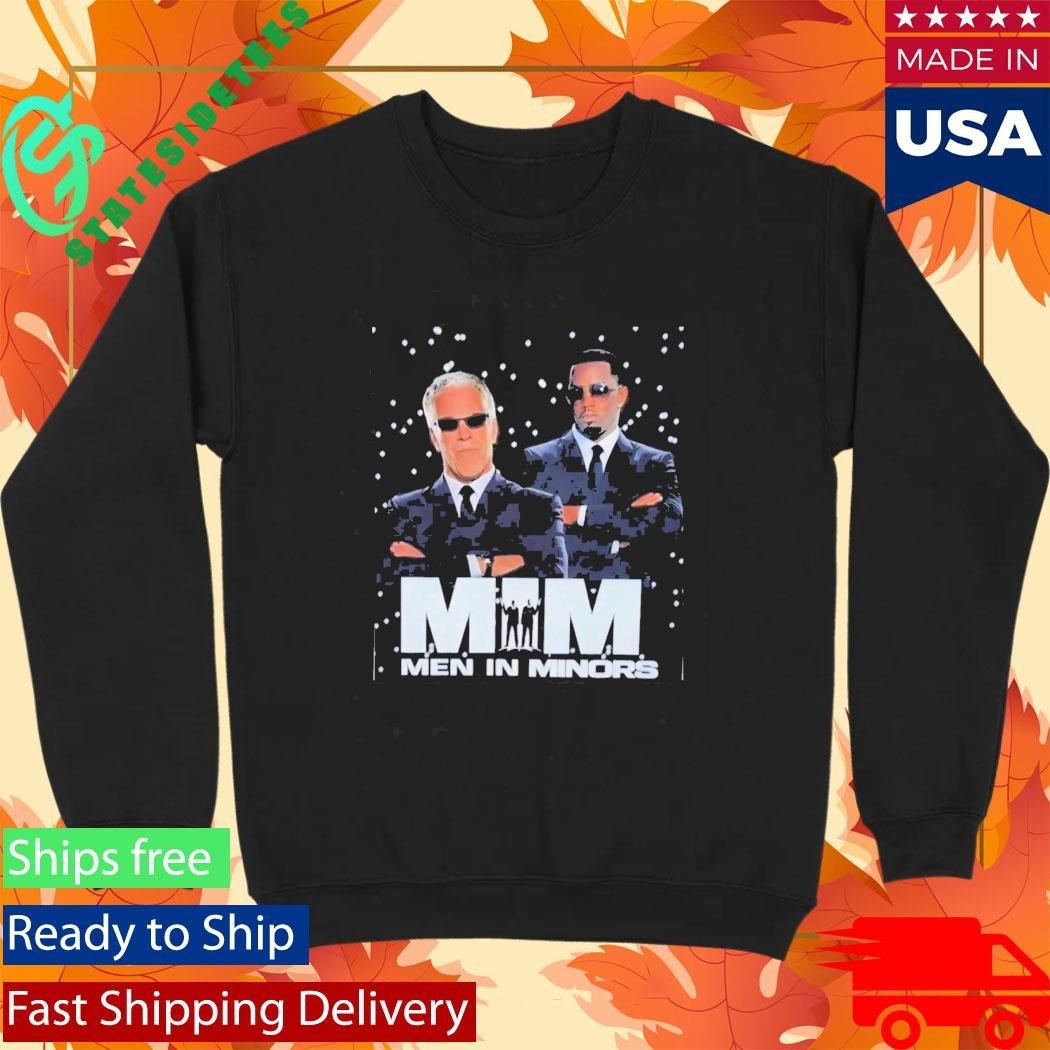 Epstein And P Diddy Men In Minors Shirt