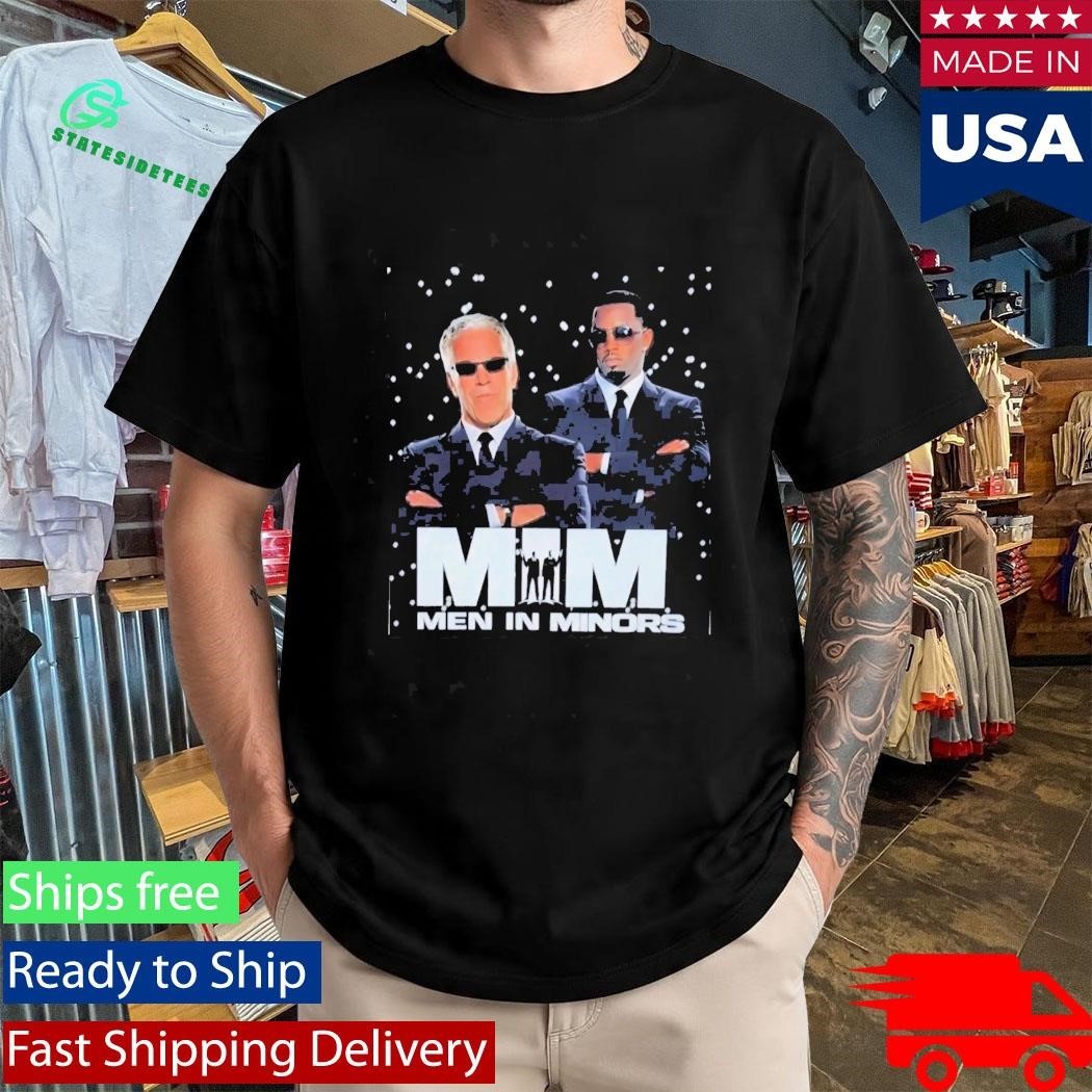Epstein And P Diddy Men In Minors Shirt