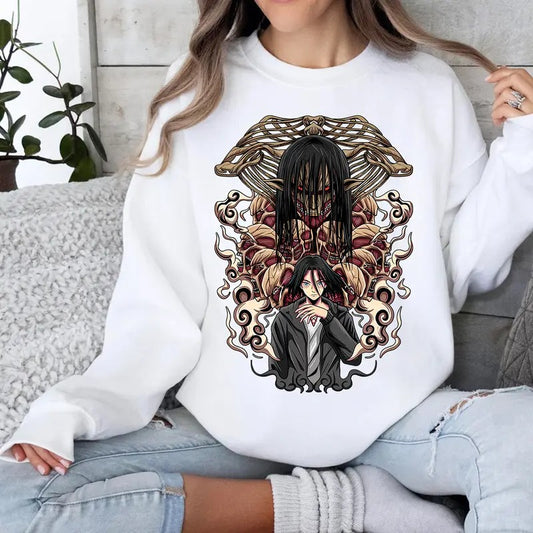 Eren Yeager Anime Unisex T-Shirt, Sweatshirt, Hoodie