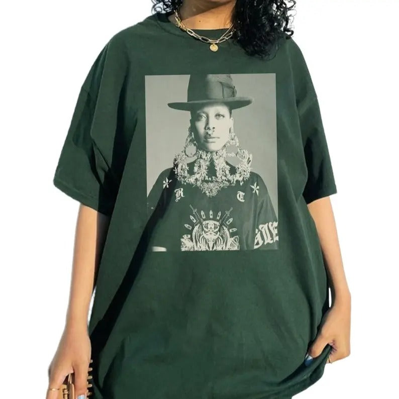 Erykah Badu Graphic 2024 Shirt, Erykah Badu Shirt, 90s Erykah Badu Shirt Unisex Comfort Cotton