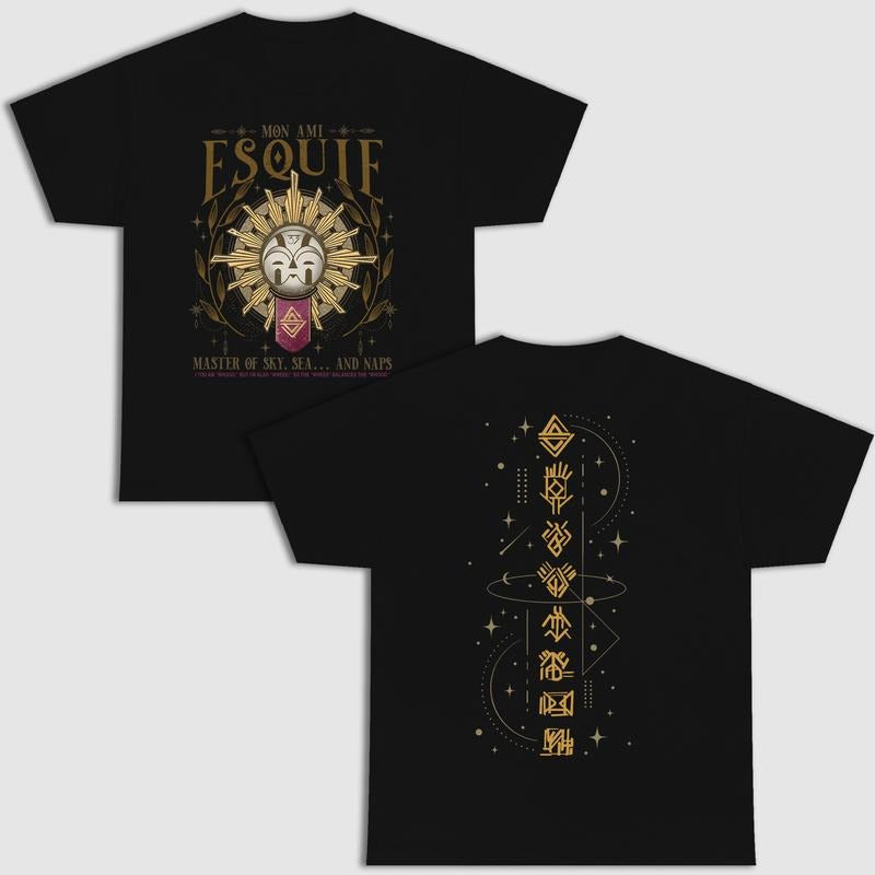 Esquie Clair Obscur Expedition 33 Shirt, Esquie Cute shirt, Fantassy Adventure shirt, Rpg Gamer Tee, Rpg Turn Based...