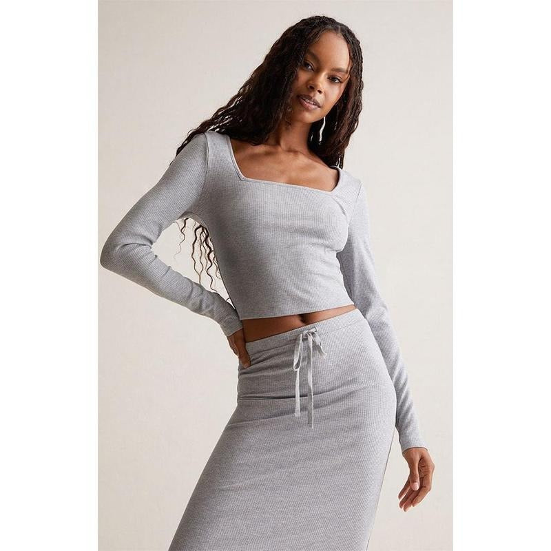 Est. PAC 1980 Women's Square Neck Long Sleeve Top T-Shirts, Hoodie, Sweatshirt | DripVista.com