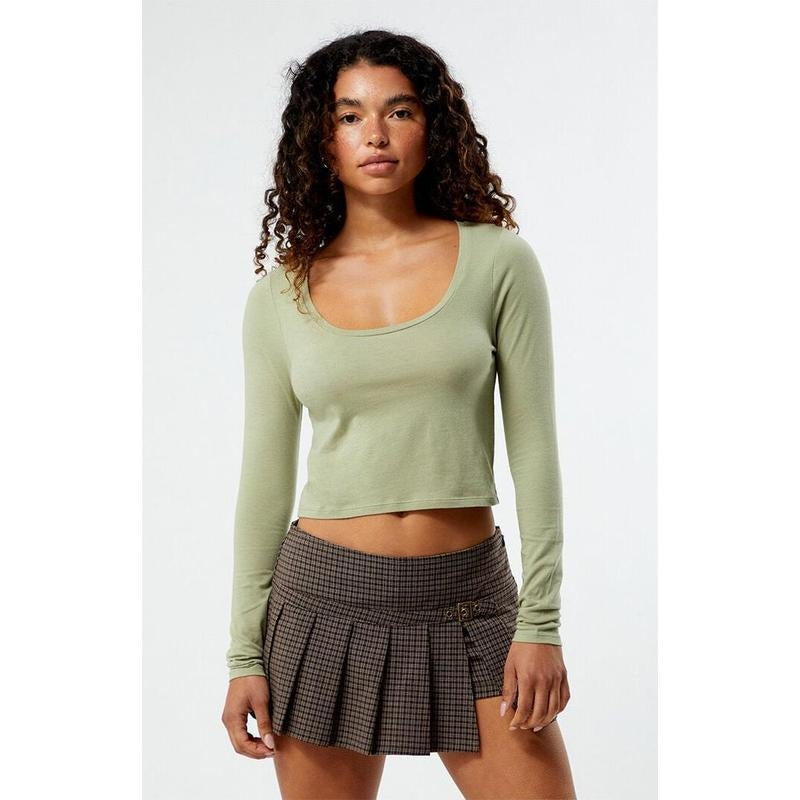 Est. PAC 1980 Women's Molly Scoop Long Sleeve Top T-Shirts, Hoodie, Sweatshirt | DripVista.com