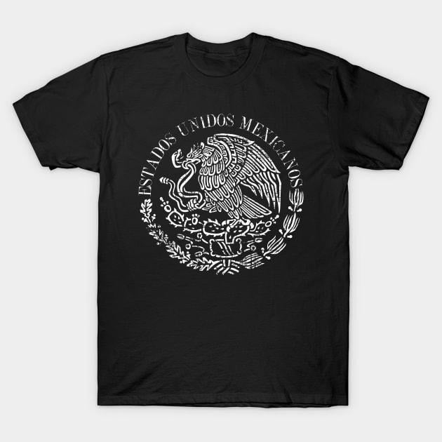 Estados Unidos Mexicanos - Mexican Coat FOG arms - Grunge design T-Shirt Hoodie, Sweatshirt | DripVista.com