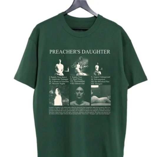 Ethel Cain Retro Shirt, Preacher's Daughter Music Album Shirt, Ethel Concert Tour Classic Tee, Fans Gift