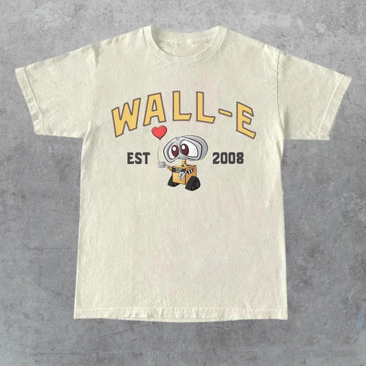 Eve and Wall-E Crewneck, Cartoon Eve and Wall-E T-Shirts , Couple Shirt, Gift For Friends Shirt, Gift for Her, Gift for Him, Gift for Friend