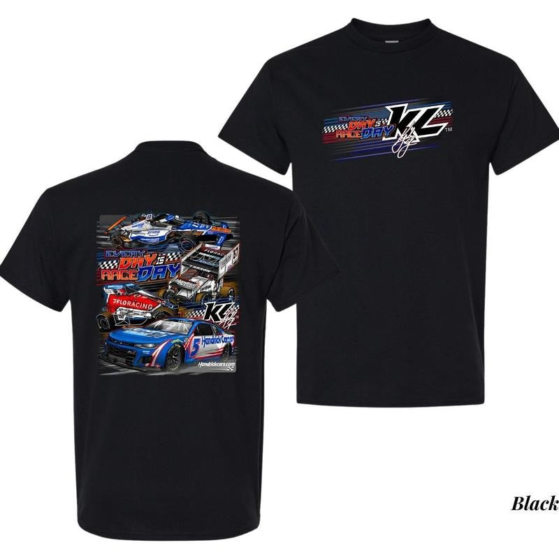 Every Day Is Race Day T-shirt Comfort Colors Kyle Larson Racing Tee Bold Graphic Shirt For Fans Car Guy Gift