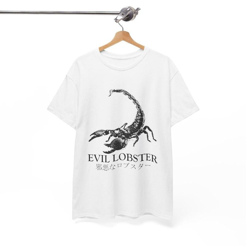 Evil Lobster Japanese Scorpion T-Shirt Hoodie, Sweatshirt | DripVista.com
