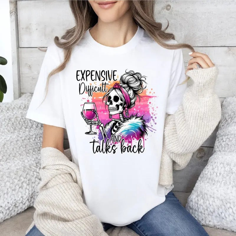 Expensive Difficult Gunpla brand Talks Back T-Shirt, Woman T-shirt, Mom Life Tee Hoodie, Sweatshirt | DripVista.com