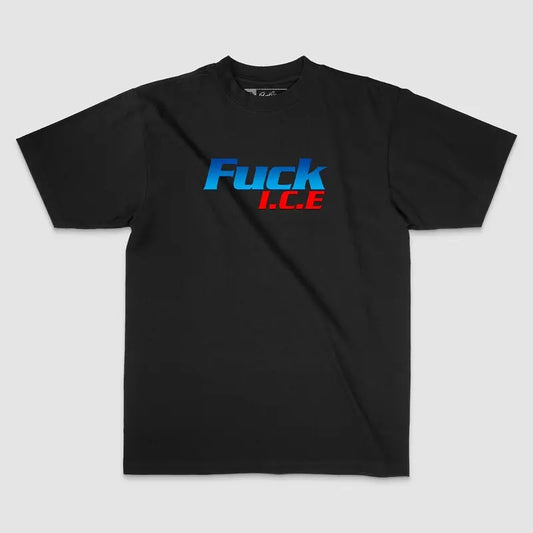 F I.C.E. Pro-Immigrant Light Beer Parody T-Shirt Funny Classic Crew Neck Unisex Fit Soft Cotton Print Tee