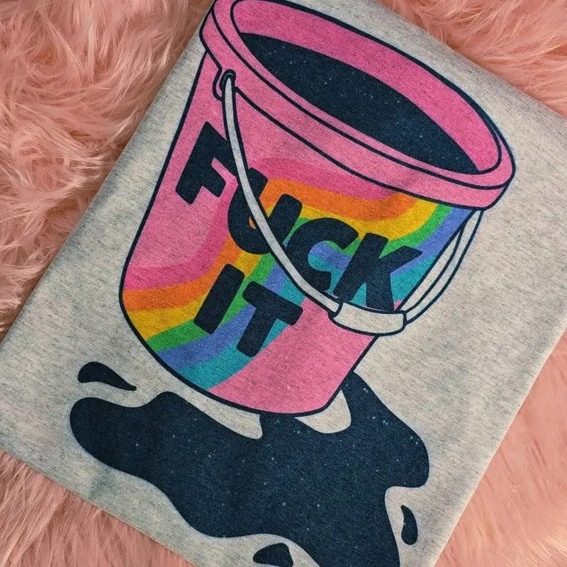 F it bucket Funny Graphic Tee Unisex fit Hoodie, Sweatshirt | DripVista.com