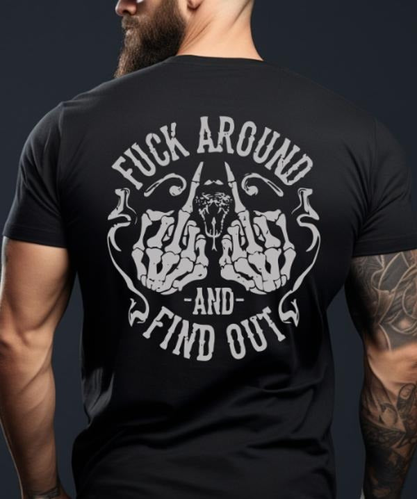 FAFO Graphic T-shirt casual lightweight softstyle Tee Hoodie, Sweatshirt | DripVista.com