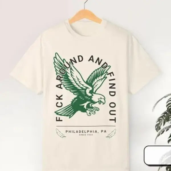 FAFO Shirt Football Bird Gang Tattoo Punk Rock Style T-shirt Hoodie, Sweatshirt | DripVista.com