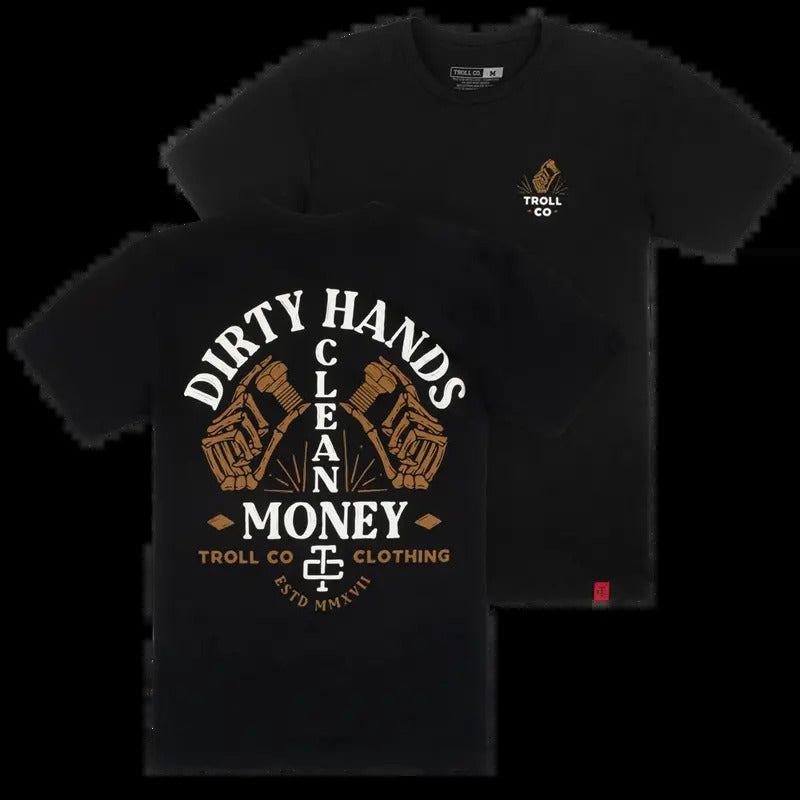 FASTENED TEE, WORK T-SHIRT, FOR LABOR DAY