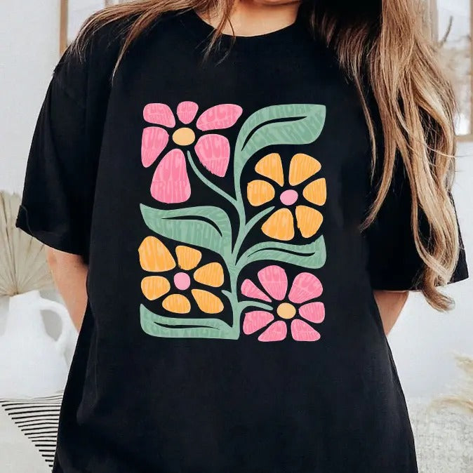 FDT Flower Shirt, Trump Floral Shirt, Gift for Democrat, Human Right Shirt, Equality Tee