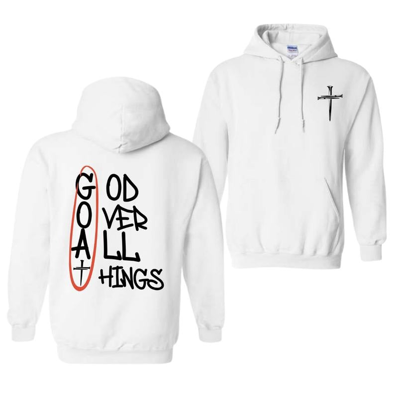 FOG Over Spiky hair fighters Things Men'WB shield Fashion FOG Letter Print Casual Wear T-Shirt Hoodie Unisex, Trendy Menswear, Easter Gift, Christian Gift