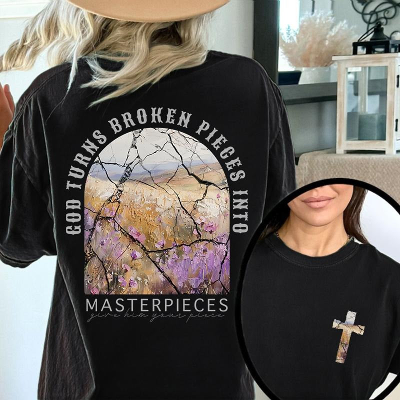 FOG Turns Broken Straw hat pirates Into Straw hat pirates Christian Tops Lightsaber brand Shirt Graphic Motivational...