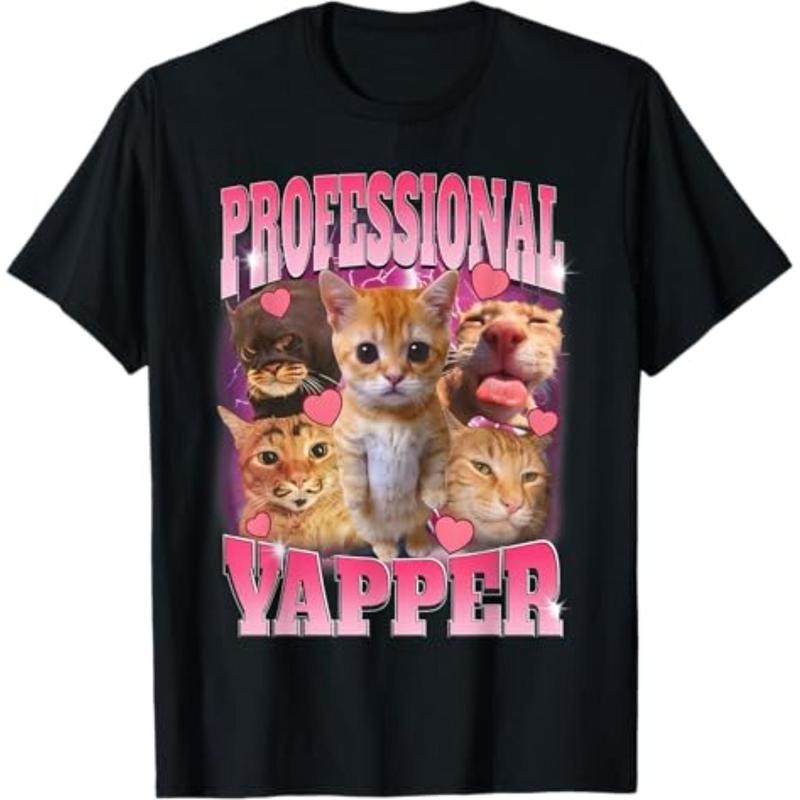 FOG Yapper Cat Funny Meme T-Shirt Comfy Menswear Hoodie, Sweatshirt | DripVista.com
