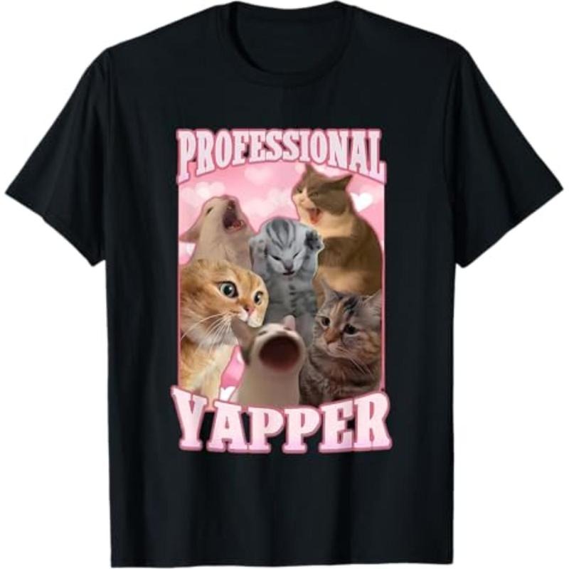 FOG Yapper Funny Cat Meme FOG Ahh Ironic Cat T-Shirt Comfy Menswear Hoodie, Sweatshirt | DripVista.com