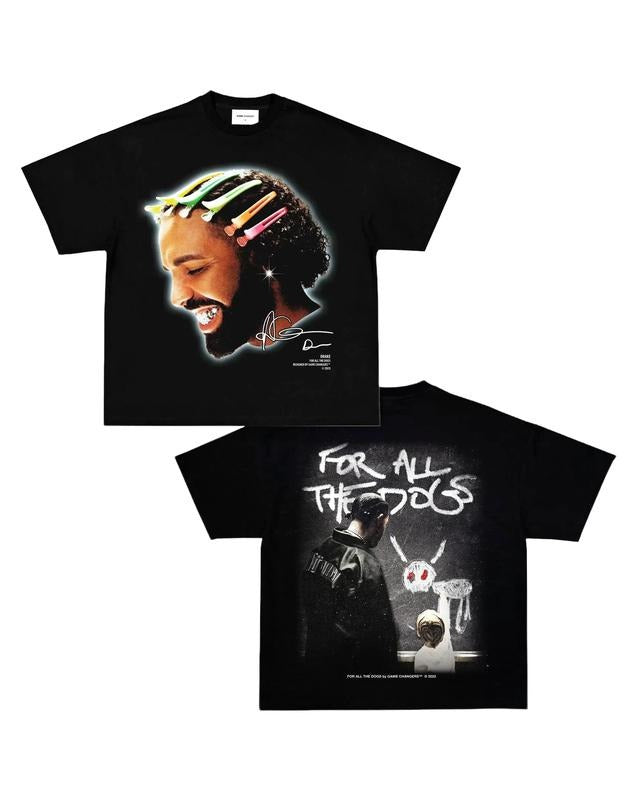 FOR ALL THE DOGS V3 TEE DRAK3, T-shirt, Perfect for True Fans Hoodie, Sweatshirt | DripVista.com