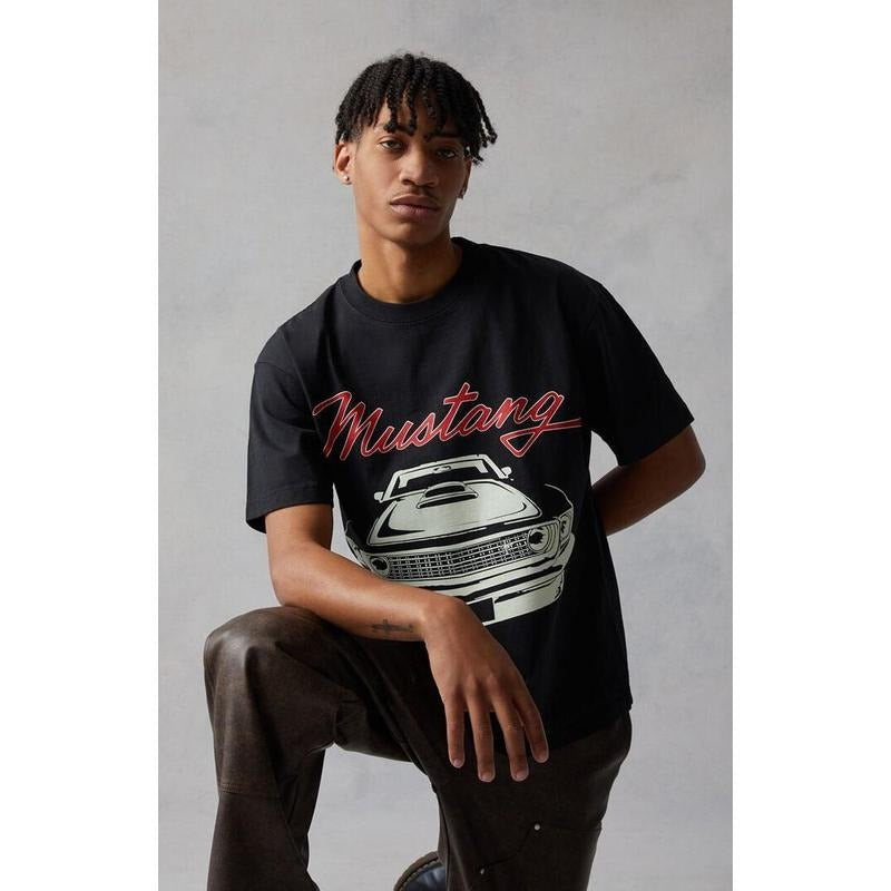 FORD Men's Mustang Front End T-Shirt - Multicolor Hoodie, Sweatshirt | DripVista.com