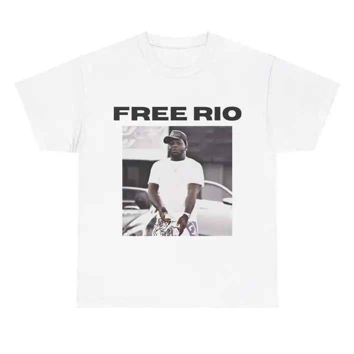 FREE Graphic Tee Rio Da Young OG Rap Graphic Tee Unisex Heavy Cotton Tee Hoodie, Sweatshirt | DripVista.com