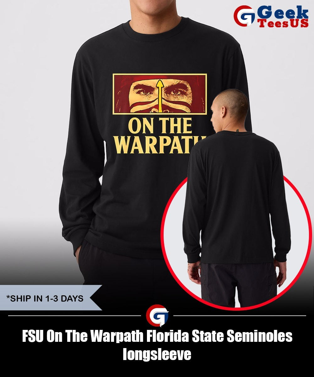 FSU On The Warpath Florida State Seminoles shirt