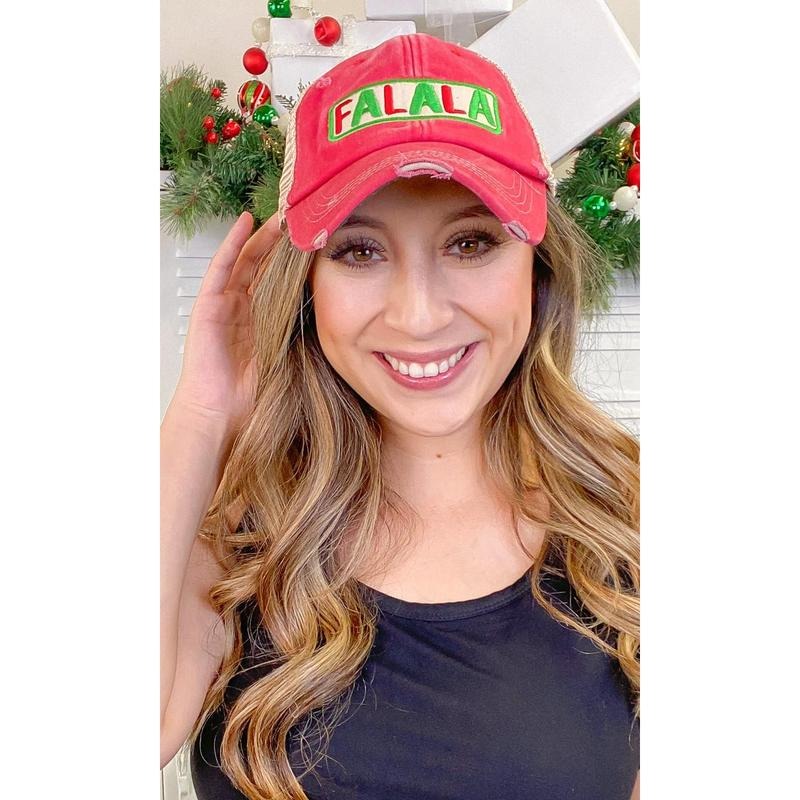 Fa La La Vintage Patch Hat T-Shirts, Hoodie, Sweatshirt | DripVista.com