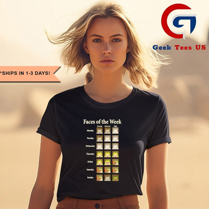 Faces of the Week shirt