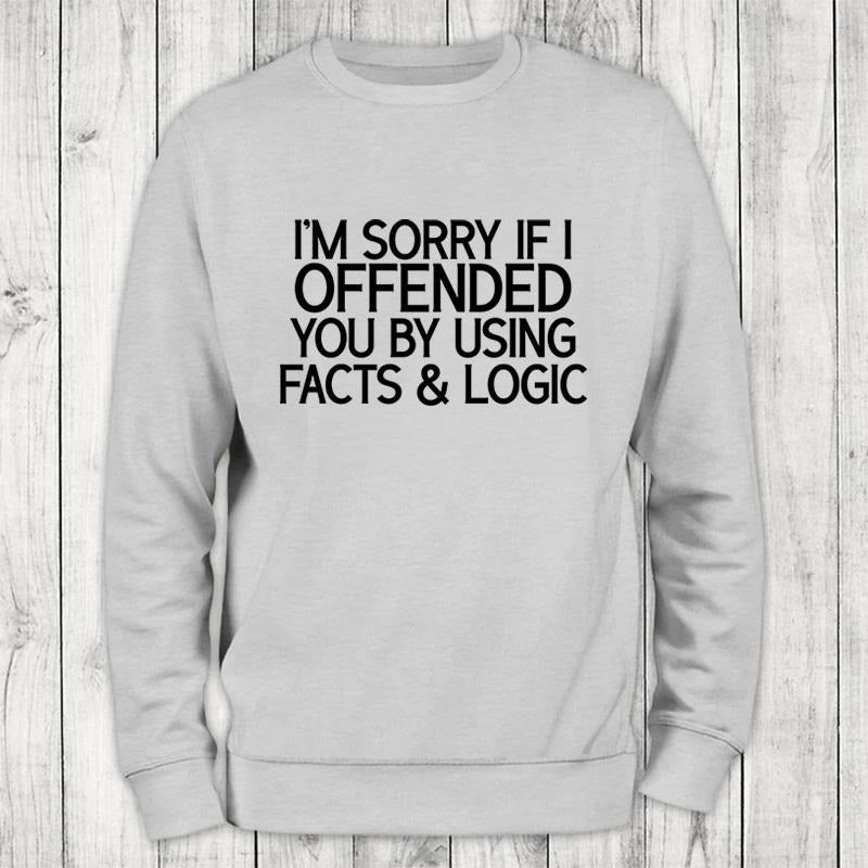 Facts & Logic Sweatshirt Classic Womenswear