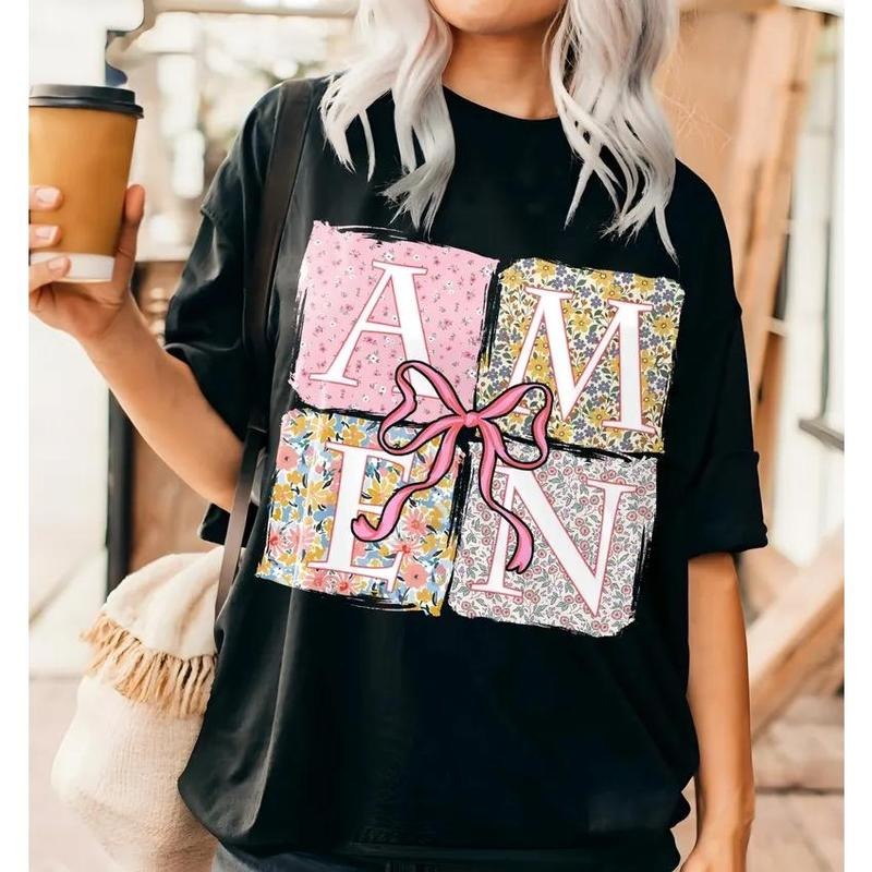 Faith - inspired Gunpla brand Stylish Lightsaber brand - Shirt: Affirm Your Belief with TNF "AMEN" Design