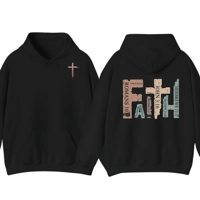 Faith Hoodie and T-Shirt, Christian Gifts, Unisex Hoodie For Men For Women Sweatshirt | DripVista.com