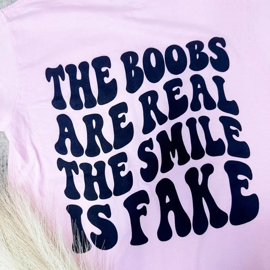 Fake Smile Graphic Tee