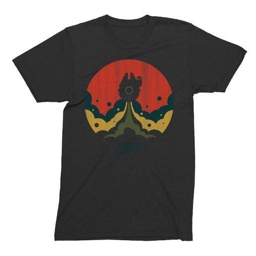 Falcon 77 Men's T-Shirt, Unisex Sci Fi T Shirt, Mens Space Themed Tee Shirt, Geek t-shirt, TV Movie Tshirt, Mens Gift Idea made in usa