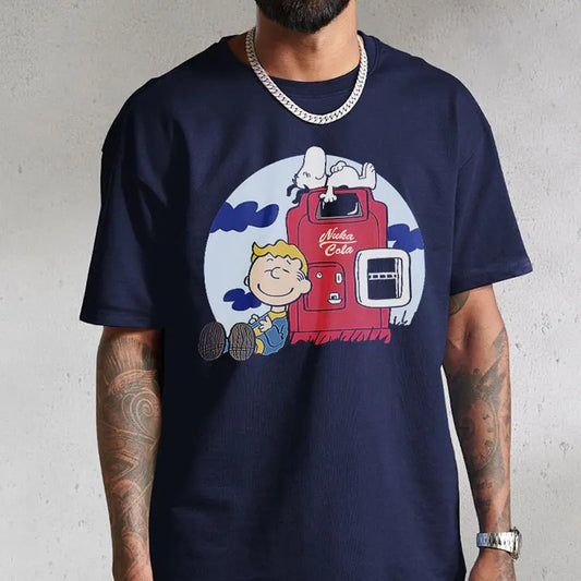 Fallout 4 Snoopy dog Charlie Brown  t-shirt, Fallout movies shirt, cartoon sweatshirt hoodie, Fallout Series Man